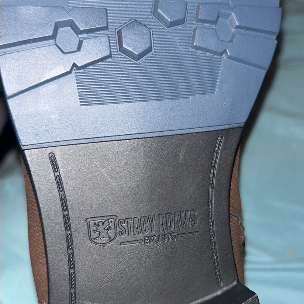 Stacy Adams Blue and Black Sole Footwear